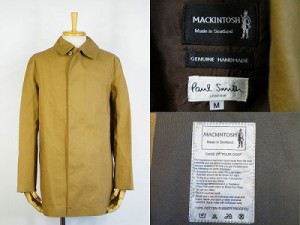 マッキントッシュ MACKINTOSH ポールスミス ステンカラーコート 買取査定 | バイヤーズエクスプレス ファッション