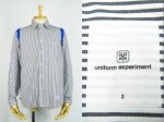 uniform experiment コットンシャツ ストライプ 買取査定