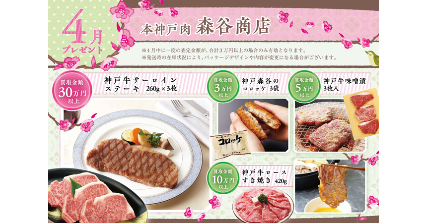 4月のプレゼント