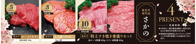 4月プレゼント