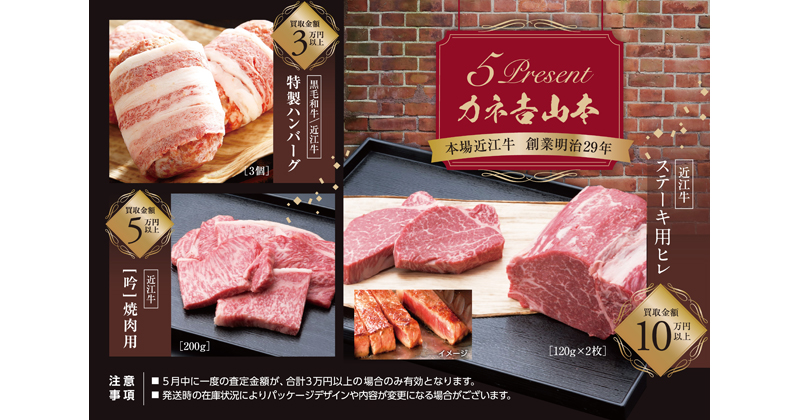5月プレゼント