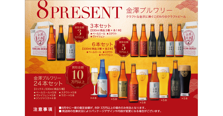 8月プレゼント